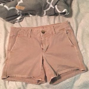Khaki American Eagle Shorts// size 4